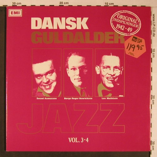 V.A.Dansk Guldalder Jazz: Vol.3-4,Svend Asmussen,Hinrichsen, Emi Odeon(J 11-12), EEC,  - 2LP - X6773 - 12,50 Euro
