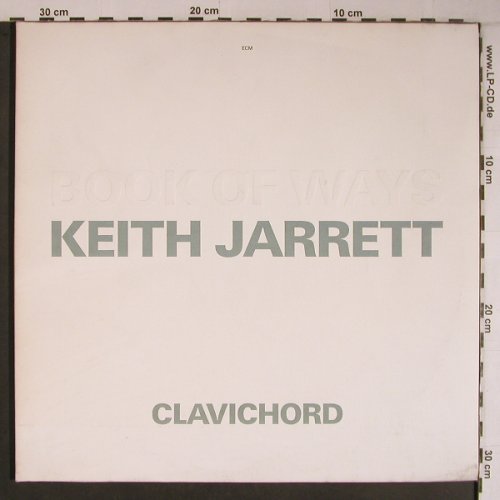 Jarrett,Keith: Book of Ways, Foc, m-/vg+, ECM 1344/45(831 396-2), D, 1987 - 2LP - X6817 - 14,00 Euro