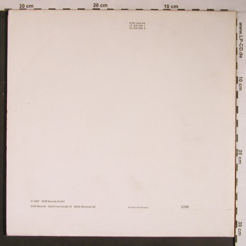Jarrett,Keith: Book of Ways, Foc, m-/vg+, ECM 1344/45 (831 396-2), D, 1987 Typ: 2LP Best.-Nr.: X6817 Preis: 14,00 Euro