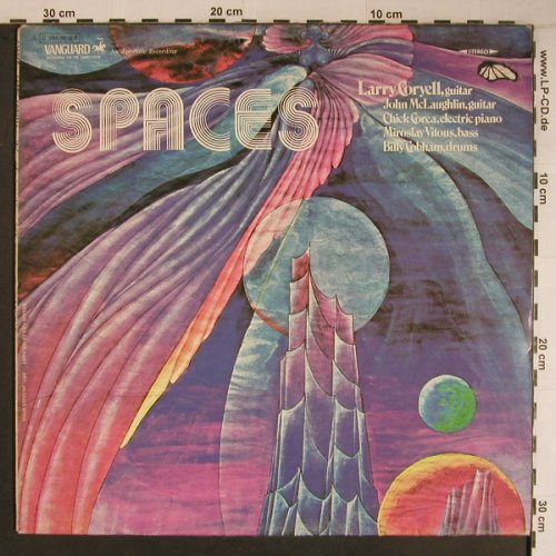 Coryell/McLaughlin/Corea/Vitous/Cob: Spaces, Vanguard (C 056-95 967), D, 1974 Typ: LP Best.-Nr.: X6823 Preis: 17,50 Euro
