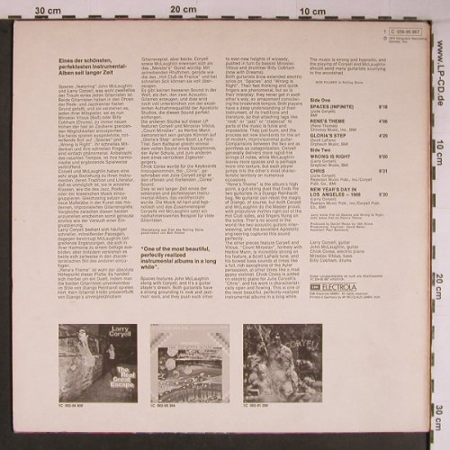 Coryell/McLaughlin/Corea/Vitous/Cob: Spaces, Vanguard(C 056-95 967), D, 1974 - LP - X6823 - 17,50 Euro
