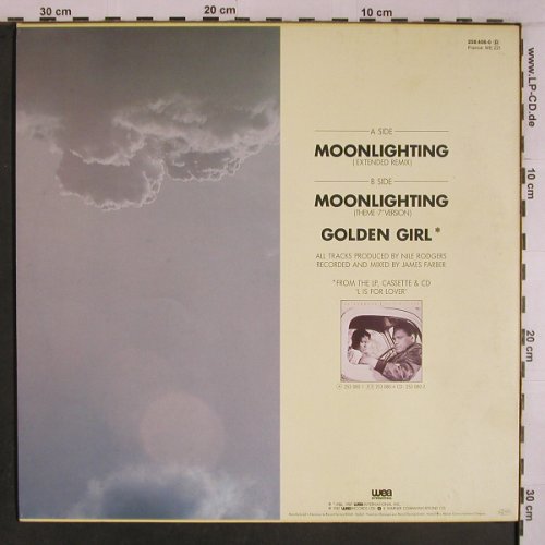Jarreau,Al: Moonlight*2+1, m-/vg+, WEA (258 406-0), D, 1987 Typ: 12" Best.-Nr.: X6892 Preis: 5,00 Euro