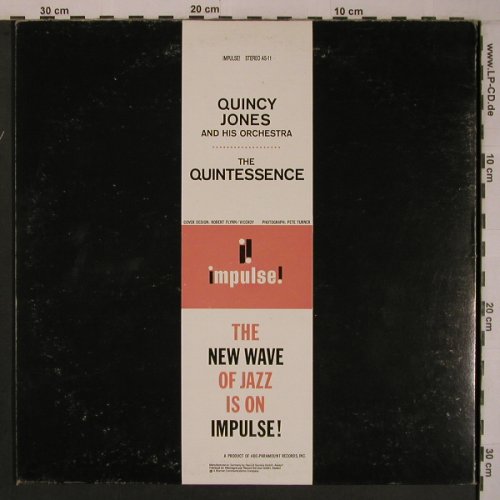 Jones,Quincy and his Orchestra: The Quintessence, Foc, vg+/vg+, Impulse / MCA(AS-11), D / US,  - LP - X6924 - 20,00 Euro