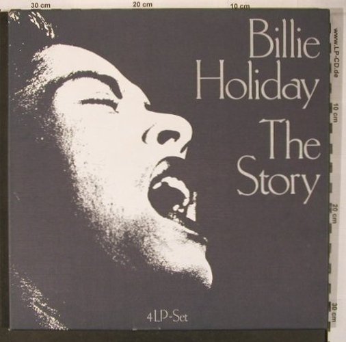 Holiday,Billie: The Story, Box, vg+/m-, Scania (9033/4), D Typ: 4LP Best.-Nr.: X7013 Preis: 12,50 Euro
