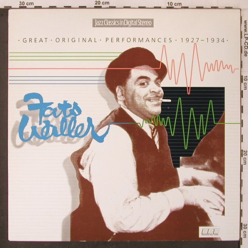 Waller,Fats: Great Original Performances 1927-34, BBC(REB 598), UK, 1985 - LP - X7062 - 9,00 Euro