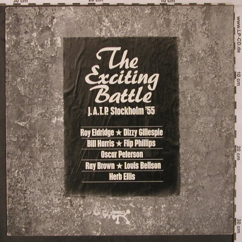 V.A.The Exciting Battle: J.A.T.P. Stockholm'55, Pablo(2310 713), US, 1974 - LP - X7178 - 15,00 Euro