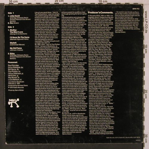 V.A.The Exciting Battle: J.A.T.P. Stockholm'55, Pablo(2310 713), US, 1974 - LP - X7178 - 15,00 Euro