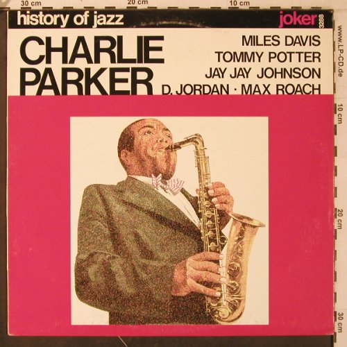 Parker,Charlie: History Of Jazz, Joker(SM 3288), I, 1973 - LP - X7182 - 7,50 Euro