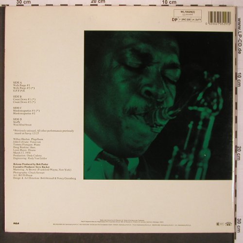 Coltrane,John & W.Harden: Countdown-The Savoy Sessions,1958, Savoy (WL70529(2)), D,Ri Typ: 2LP Best.-Nr.: X7407 Preis: 20,00 Euro