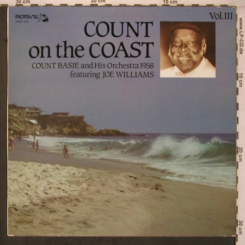 Basie,Count and his Orchestra: Count on the Coast Vol.3,J.Williams, Phontastic(PHONT 7575), S, 1986 - LP - X7464 - 6,50 Euro