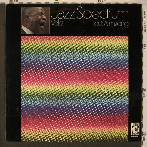 Armstrong,Louis: Jazz Spectrum Vol.2, Metro Records(2356 002), S/D,  - LP - X7465 - 9,00 Euro