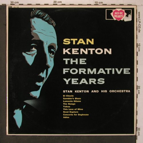 Kenton,Stan & his Orch.: The Formative Years, Hollyw.1942, Ace of Hearts(AH 123), UK, Mono, 1967 - LP - X7473 - 9,00 Euro