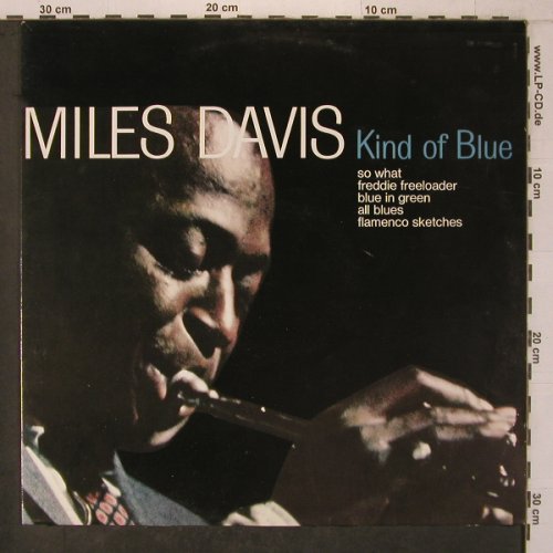 Davis,Miles: Kind Of Blue,Ri, CBS(CBS 32109), NL, Ri, 1962 - LP - X7503 - 19,00 Euro