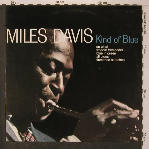 Davis,Miles: Kind Of Blue,Ri, CBS (CBS 32109), NL, Ri, 1962 Typ: LP Best.-Nr.: X7503 Preis: 17,50 Euro