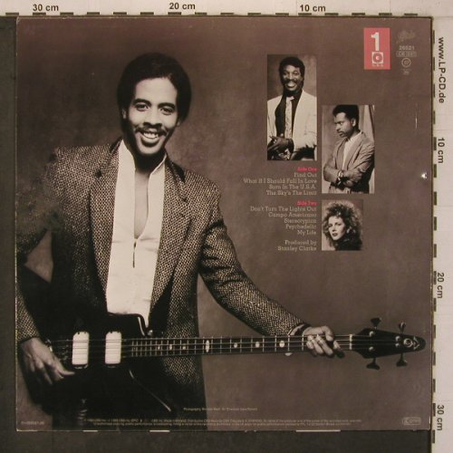 Clarke,Stanley: Find Out !, m-/VG+, CBS (EPC 26521), NL, 1985 Typ: LP Best.-Nr.: X7529 Preis: 7,50 Euro