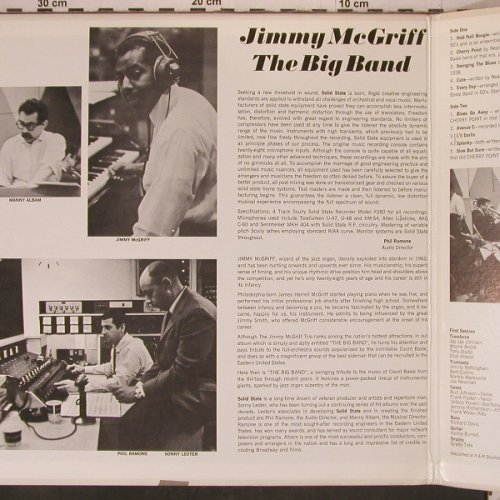 McGriff,Jimmy: The Big Band, Foc, Solid State(SS 180001), US, 1966 - LP - X7612 - 19,50 Euro