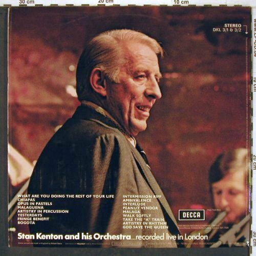 Kenton,Stan & Orch.: Today-Live In Concert,Foc, Decca(DKL 3/1 & 3/2), UK, 1972 - 2LP - X7613 - 9,00 Euro