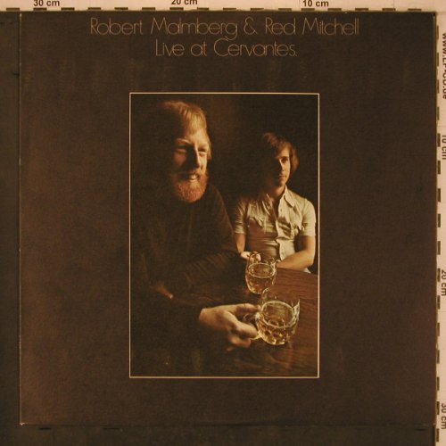 Malmberg,Robert & Red Mitchell: Live at Cervantes, Gazell(GMG 1229), S, 1973 - LP - X7615 - 20,00 Euro