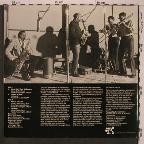 Basie,Count: Basie Jam#2, Foc, Pablo (2310 786), D, 1977 Typ: LP Best.-Nr.: X7620 Preis: 12,50 Euro