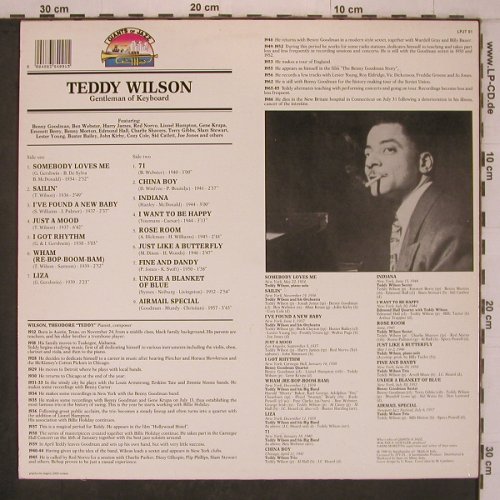 Wilson,Teddy: Gentleman of Keyboard, Giants Of Jazz(LPJT 91), I, 1989 - LP - X7626 - 7,50 Euro