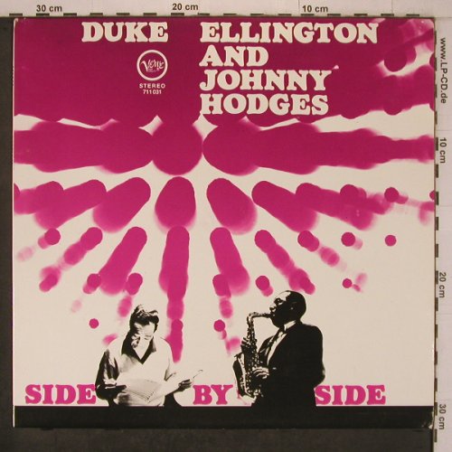 Ellington,Duke & J.Hodges: Side By Side, Verve(711 031), D, Ri, 1971 - LP - X7629 - 14,00 Euro
