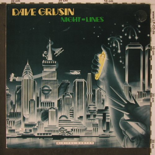 Grusin,Dave: Night-Lines, GRP (GRP-A-1006), SF, 1984 Typ: LP Best.-Nr.: X7636 Preis: 7,50 Euro
