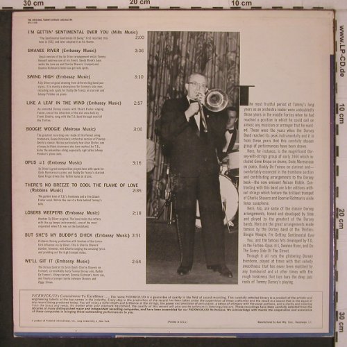 Dorsey,Jimmy & his Orch.: The Great, Pickwick (SPC 3168), US Typ: LP Best.-Nr.: X7764 Preis: 7,50 Euro