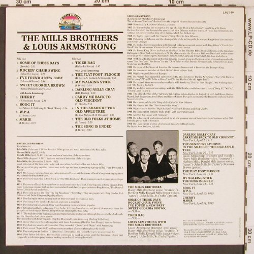 Mills Brothers & Louis Armstrong: Same, Giants Of Jazz(LPJT 49), I, 1986 - LP - X7973 - 9,00 Euro