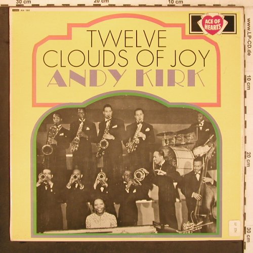 Kirk,Andy: Twelve Clouds of Joy, VG+/m-, Ace of Hearts(AH 160), UK, Mono, 1967 - LP - X7975 - 6,00 Euro