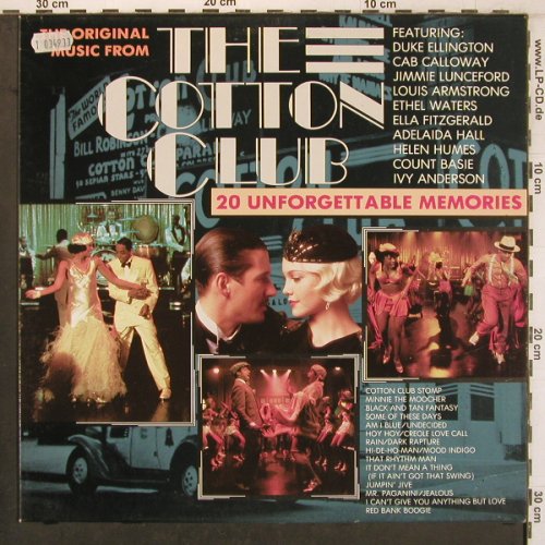 V.A.Cotton Club Legend: 20 Unforgetable Memories, Big Band Era(20186), D, 1985 - LP - X7986 - 7,50 Euro