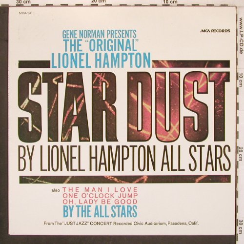 Hampton,Lionel: Star Dust by L.H.'s All Stars, MCA (MCA-198), US Typ: LP Best.-Nr.: X7990 Preis: 9,00 Euro