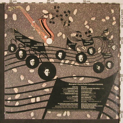 Supersax: Salt Peanuts, plays Bird Vol.2, Capitol(ST-11271), US, 1974 - LP - X8025 - 15,00 Euro