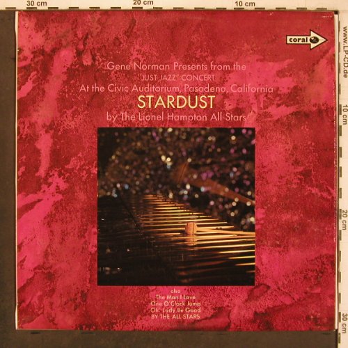 Hampton,Lionel - Allstars: Stardust, Coral (CP 28), UK, 1970 Typ: LP Best.-Nr.: X8027 Preis: 16,50 Euro