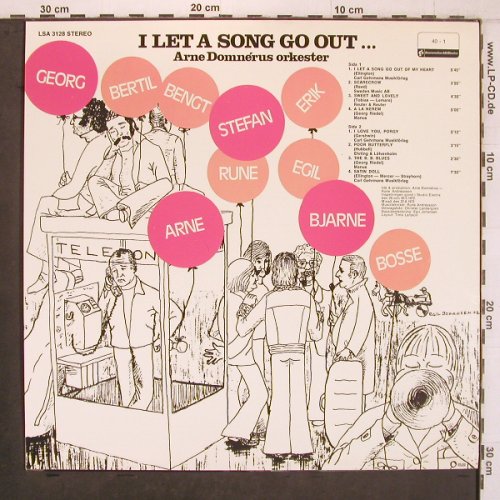 Domnerus,Arne  Orkester: I let a song go out..., RCA (LSA 3128), S, 1972 Typ: LP Best.-Nr.: X8042 Preis: 20,00 Euro