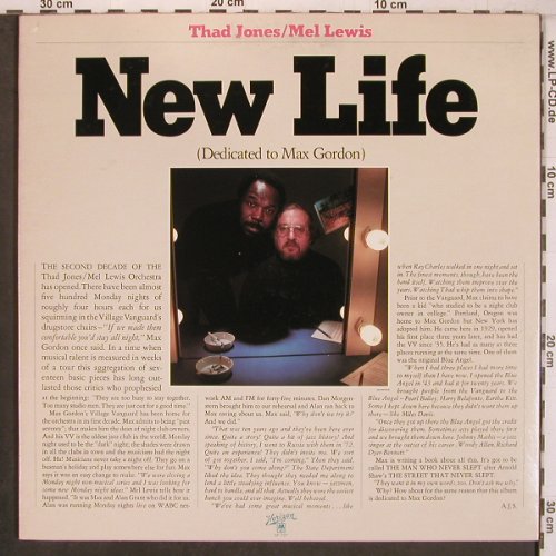 Jones,Thad & Mel Lewis: New Life, Foc, Horizon (SP-707), US, 1976 Typ: LP Best.-Nr.: X8055 Preis: 14,00 Euro