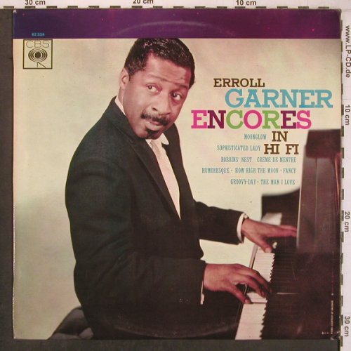 Garner,Erroll: Encores In Hi Fi, CBS(CBS 62 334), F,  - LP - X8067 - 9,00 Euro