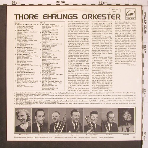 Ehrling,Thore - Orkester: med Solister, Cupol (CLPL 1019), S, 1973 Typ: LP Best.-Nr.: X8069 Preis: 12,50 Euro