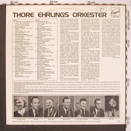 Ehrling,Thore - Orkester: med Solister, Cupol(CLPL 1019), S, 1973 - LP - X8069 - 12,50 Euro