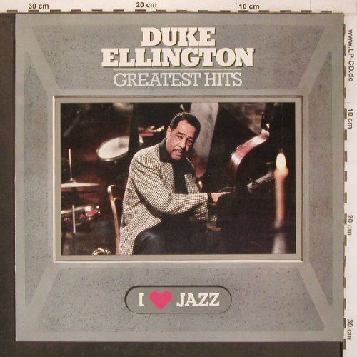 Ellington,Duke: Greatest Hits-I Love Jazz, CBS(21 059), NL, 1983 - LP - X8072 - 6,50 Euro