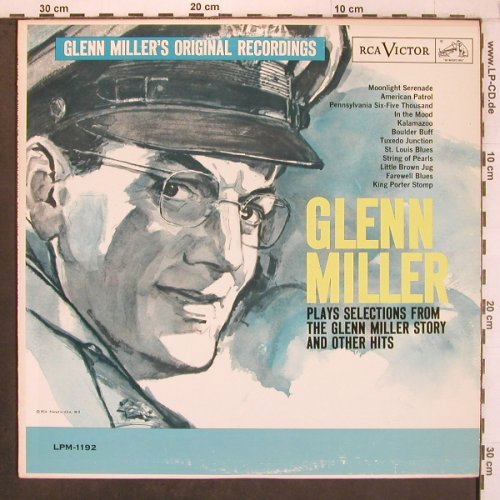 Miller,Glenn: play Selections From t-G.M.Story, RCA,Mono(LPM-1192 RE2), US,vg+/m-,  - LP - X8073 - 6,00 Euro