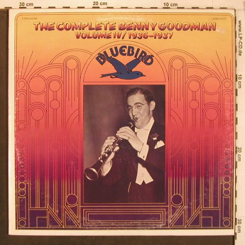 Goodman,Benny: The CompleteVol.IV, 1936-1937, Foc, Bluebird RCA (AXM2-5537), US, 1975 Typ: 2LP Best.-Nr.: X8077 Preis: 9,00 Euro