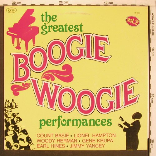 V.A.The Greatest Boogie Woogie perf: Count Basie...Hampton'Sextet, Vol.2, Joker(SM 3904), I, 1981 - LP - X8078 - 7,50 Euro