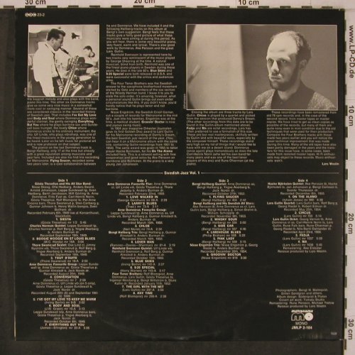 V.A.Siesta, Swedish Jazz 1949-56: Vol.1, Foc, Metronome(JMLP 2-104), S,  - 2LP - X8081 - 9,00 Euro