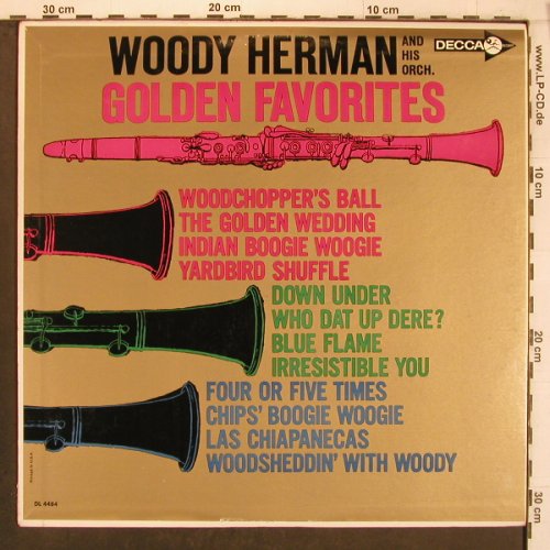 Herman,Woody & his Orchestra: Golden Favorites, wol, woc, Decca (DL 4484), US, 1964 Typ: LP Best.-Nr.: X8085 Preis: 9,00 Euro