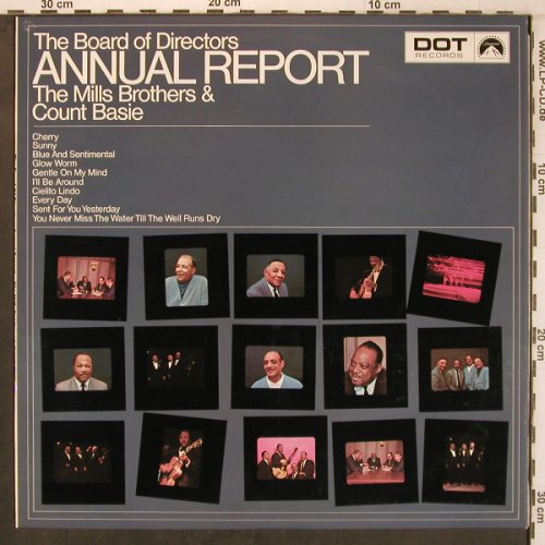 Mills Brothers & Count Basie: The Board of Directors Annual R., DOT(SLPD 522), UK, 1968 - LP - X8104 - 9,00 Euro