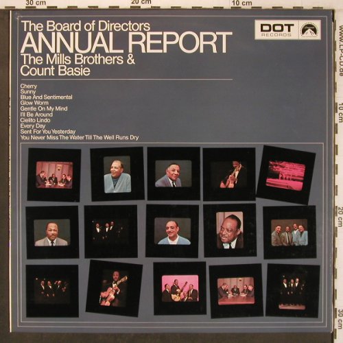 Mills Brothers & Count Basie: The Board of Directors Annual R., DOT(SLPD 522), UK, 1968 - LP - X8104 - 10,50 Euro