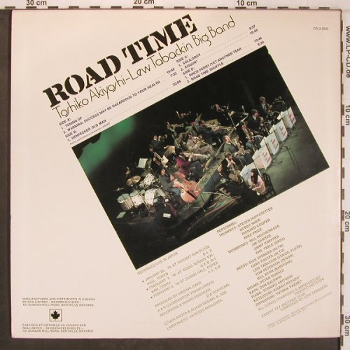 Akiyoshi,Toshiko/L.Tabackin B.Band: Road Time, RCA Victor (CPL2-2242), CDN, 1976 Typ: LP Best.-Nr.: X8106 Preis: 24,00 Euro