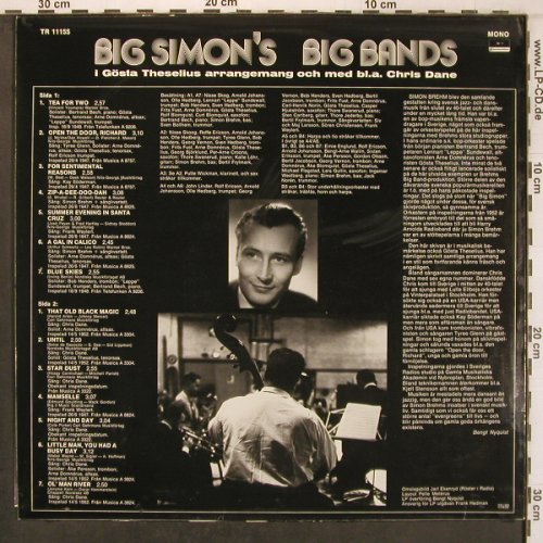 Big Simon's Big Band -: Same, Simon Brehms, vg+/m-, Telestar(), S, 1975 - LP - X8115 - 7,50 Euro