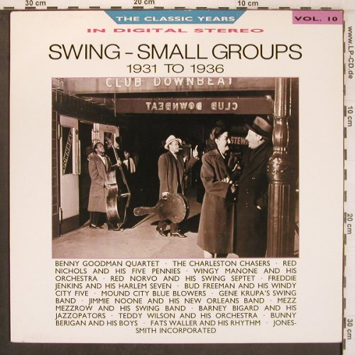 V.A.Swing - Small Groups 1931 to 36: B.Goodman..Jones Smith Inc., Vol.10, BBC(REB 666), UK, 1987 - LP - X8126 - 7,50 Euro