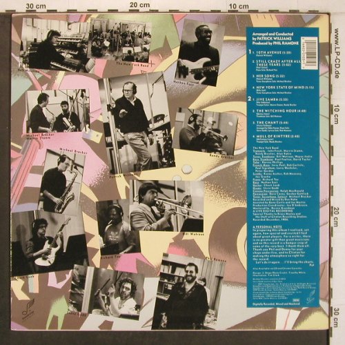 Williams,Patrick - New York Band: 10th Avenue, Soundwings(SW-2103), US, 1987 - LP - X8135 - 9,00 Euro